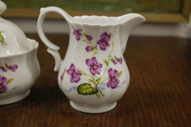 (n-7421/3) Bavaria Wunsiedel R Porcelaine, kannikestega koorekann ja suhkrutoos