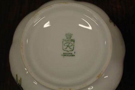 (n-7421/3) Bavaria Wunsiedel R Porcelaine, kannikestega koorekann ja suhkrutoos