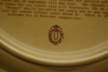 (n-7436/1) Stavangerflint, Rootsi laevandus, kollektsioontaldrik "Minnet", nr5