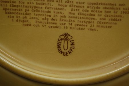 (n-7436/2) Stavangerflint, Rootsi laevandus, kollektsioontaldrik "Vega" nr3