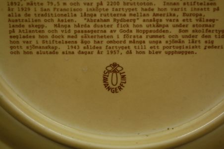 (n-7436/3) Stavangerflint, Rootsi laevandus, kollektsioontaldrik "Abraham Rydberg", nr1