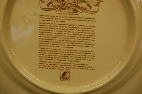 (n-7436/4) Figgjo, Rootsi laevandus, kollektsioontaldrik "Experiment", nr9