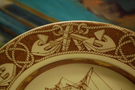 (n-7436/5) Figgjo, Rootsi laevandus, kollektsioontaldrik "Eugene", nr.8