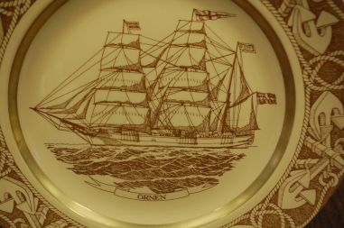 (n-7436/6) Figgjo, Rootsi laevandus, kollektsioontaldrik "Örnen", nr6