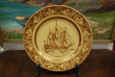 (n-7436/7) Figgjo, Rootsi laevandus, kollektsioontaldrik "Gustaf III" nr7