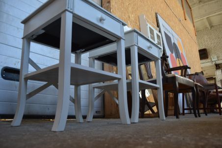 (n-7448) Suuremad valged öökapid, 2 tk komplektis