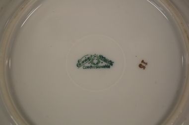 (n-7450/4) Epiag Royal Porcelain, põldmarjadega  koogitaldrikud, 6tk