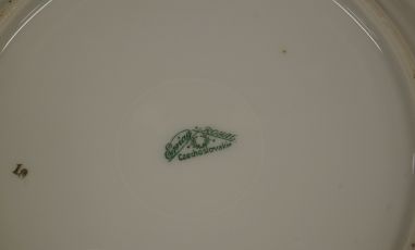 (n-7450/5) Epiag Royal Porcelain, põldmarjadega  salatitaldrikud, 6tk