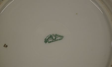 (n-7450/5) Epiag Royal Porcelain, põldmarjadega  salatitaldrikud, 6tk