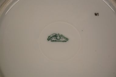 (n-7450/6) Epiag Royal Porcelain, põldmarjadega  salatitaldrikud, 4tk