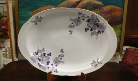 (n-7450/1) Epiag Royal Porcelain, põldmarjadega suur vaagen