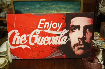 (n-7108) Suur Coca-Cola/ Che Guevara reklaamtrükk