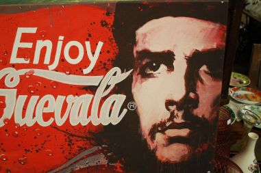 (n-7108) Suur Coca-Cola/ Che Guevara reklaamtrükk