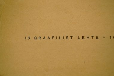 (n-7119) Richard Kaljo, graafilised lehed mapis