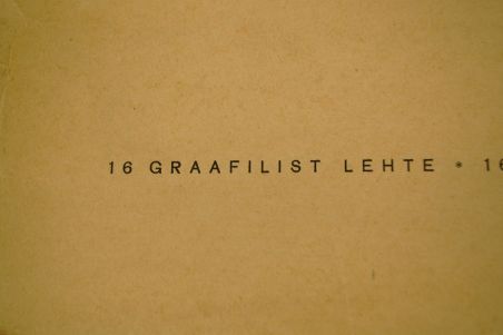 (n-7119) Richard Kaljo, graafilised lehed mapis