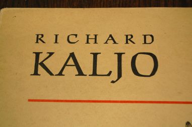 (n-7119) Richard Kaljo, graafilised lehed mapis
