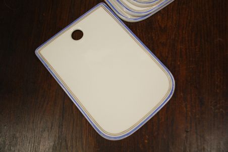 (n-3562/1) Porzellanfabrik Arzberg, lõikelaud/juustualus/kuumaalus, 4tk komplektis