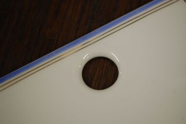 (n-3562/1) Porzellanfabrik Arzberg, lõikelaud/juustualus/kuumaalus, 4tk komplektis