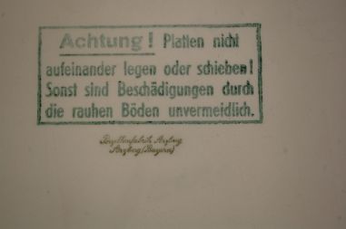(n-3562/1) Porzellanfabrik Arzberg, lõikelaud/juustualus/kuumaalus, 4tk komplektis