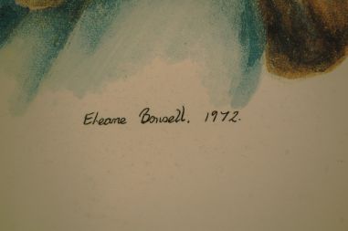 (n-7120) Eleane Bonsell, raamitud trükk "Naine lastega"