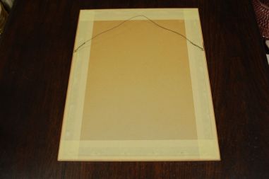 (n-7120) Eleane Bonsell, raamitud trükk "Naine lastega"