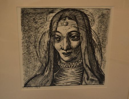 (P-1079) Viiralti trükirepro Madonna