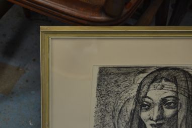 (P-1079) Viiralti trükirepro Madonna