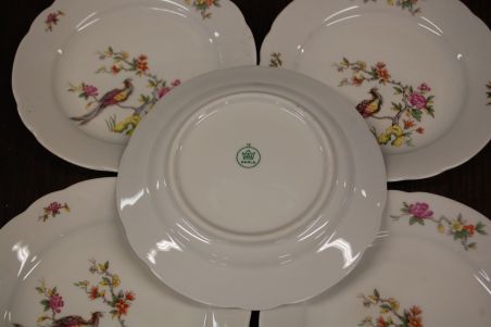 (n-3933/3)  Kahla, lindudega salatitaldrikud, 5tk