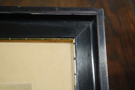 (n-6896) Vanem litograafia paat rannal