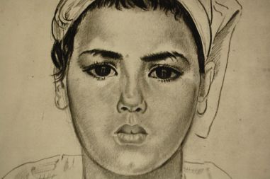 (P-1081) Viiralt. trükirepro Noor berberlanna