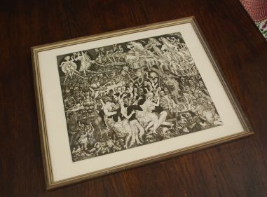 (P-1084) Viiralt, trükirepro Kabaree