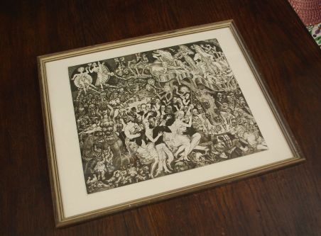 (P-1084) Viiralt, trükirepro Kabaree