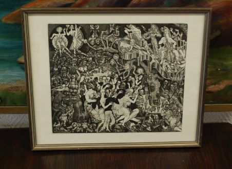 (P-1084) Viiralt, trükirepro Kabaree