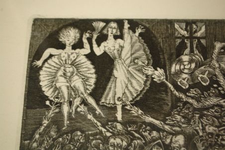 (P-1084) Viiralt, trükirepro Kabaree