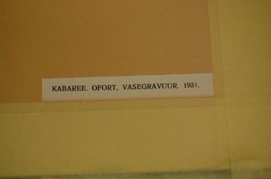 (P-1084) Viiralt, trükirepro Kabaree