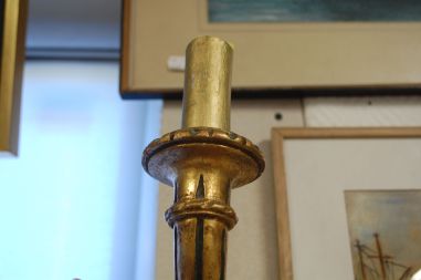 (L-318)  Seinalamp puidust korpusega 1 tk