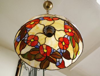 (n-6535) Tiffany stiilis laelamp