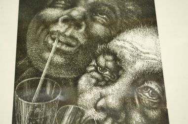 (P-1088) Viiralt, trükirepro Absindijoojad