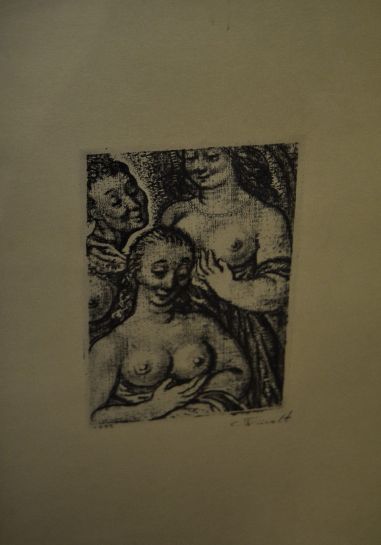 (P-1091) Viiralt, trükirepro Kolm naist