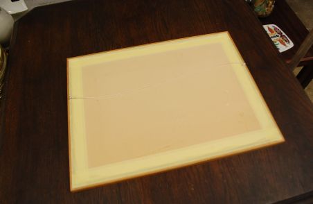 (L-737) Akvarell "Maastik", signeeritud