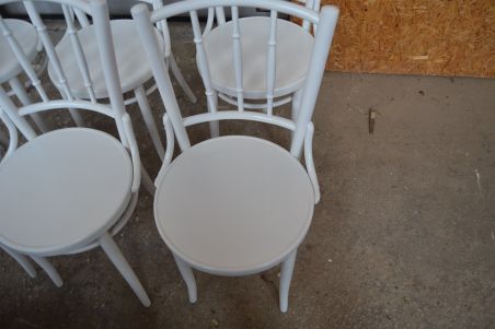 (L-739) Valged viinitoolid, 6 tk komplektis