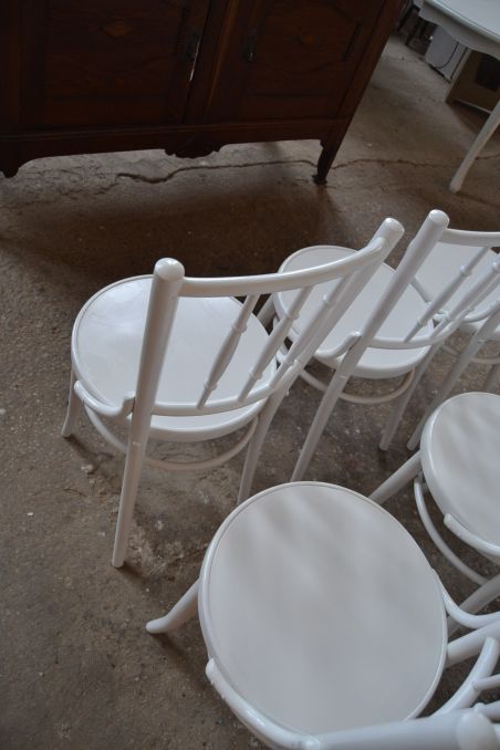 (L-739) Valged viinitoolid, 6 tk komplektis