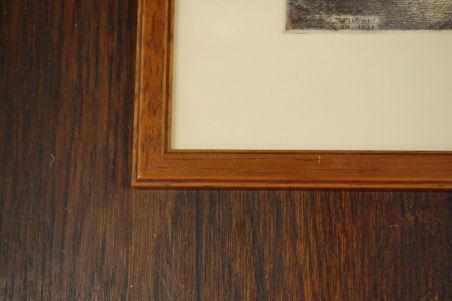 (P-1093) Viiralt, trükirepro Maalija. Ofort, vasegravüür.