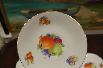 (n-5600) Bavaria Winterling Markleuthen, puuvijadega taldrikud, 6tk 2