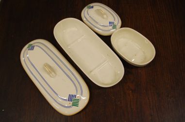 (n-7508) Boch Freres la Louviere, Bruno, suur kann, kauss ja toosid komplektis