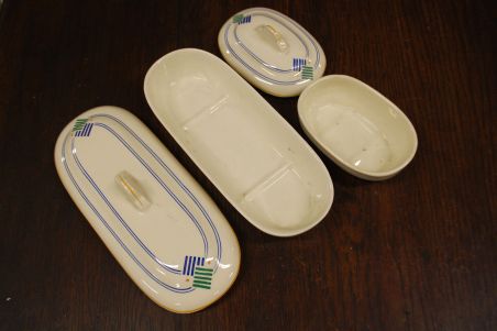 (n-7508) Boch Freres la Louviere, Bruno, suur kann, kauss ja toosid komplektis