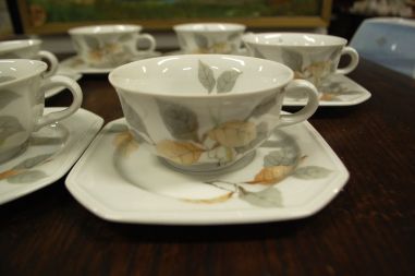 (n-7514/1) Villeroy & Boch Callo Erlengrund, kohvi/teetassid-taldrikud, 6tk