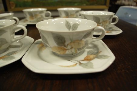 (n-7514/1) Villeroy & Boch Callo Erlengrund, kohvi/teetassid-taldrikud, 6tk