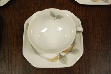 (n-7514/2) Villeroy & Boch Callo Erlengrund, kohvi/teetassid-taldrikud, 4tk