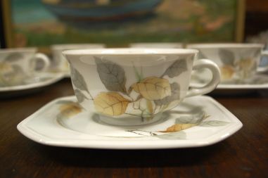 (n-7514/2) Villeroy & Boch Callo Erlengrund, kohvi/teetassid-taldrikud, 4tk